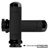 Poignees Avon -  V-Cruiser grips - NOIR / EMBOUTS : NOIR - VT-62-ANO