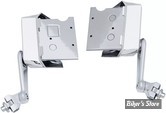 KIT REPOSES-PIEDS - KURYAKYN - HONDA GOLDWING - Omni Cruise Mounts Without Pegs - CHROME - KUR6758 / 6758