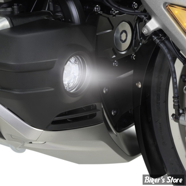 KIT DE PHARES ANTI-BROUILLARD INFÉRIEURS - SHOW CHROME / BIG BIKE PARTS - HONDA GOLDWING 1800 - Lower LED Fog Light Kit - CHROME - 52-924