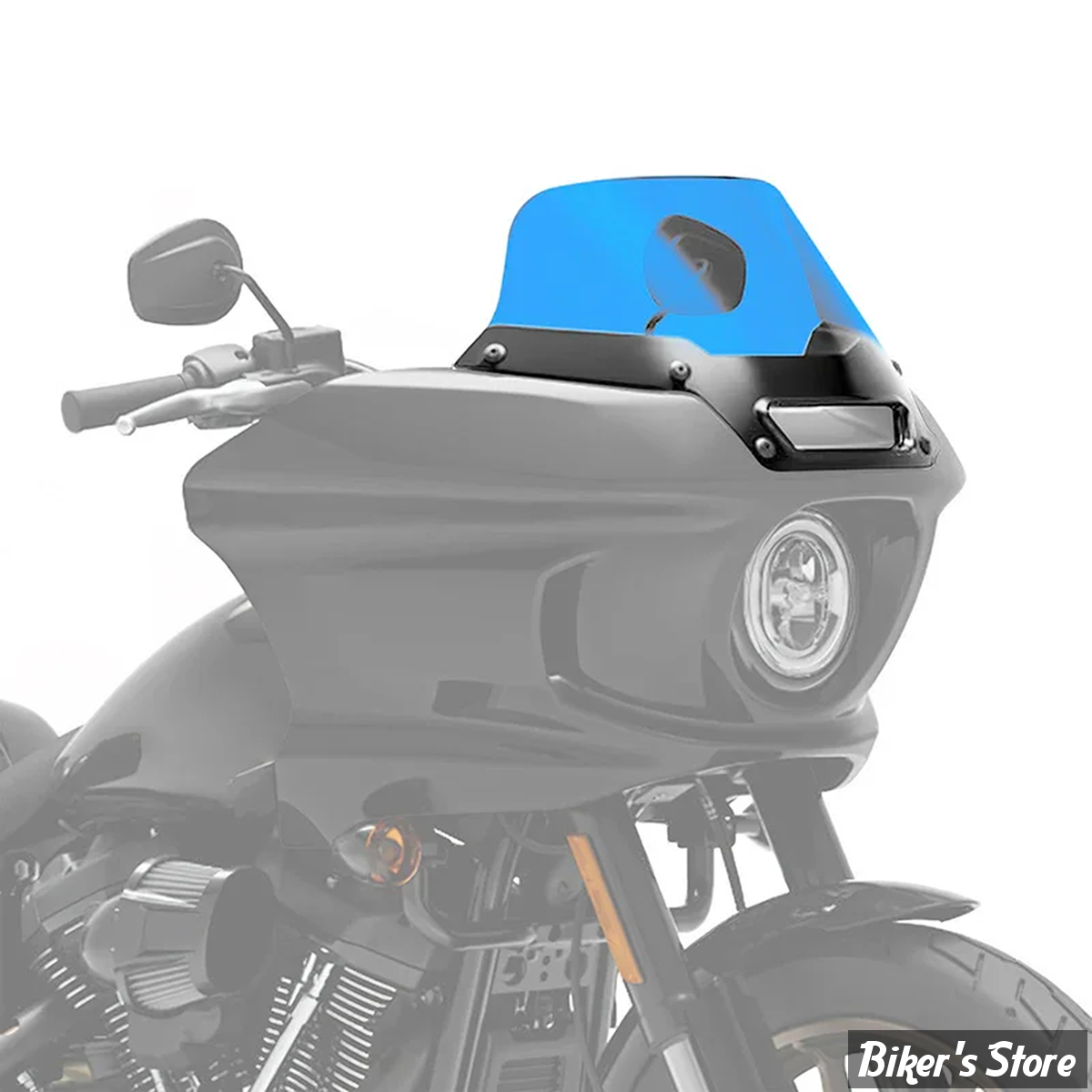 PARE BRISE -  ZODIAC - FXLRST 22UP  - HAUTEUR : 7" / 17.80CM - COULEUR : BLEU