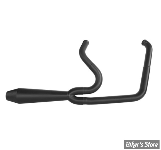 - ECHAPPEMENT - TWO BROTHERS RACING - SOFTAIL M8 FXBB / FXLR / FXFB / FLDE / FLSL - COMP-S 2/1 GEN II - NOIR - 005-4970199-B- 753103