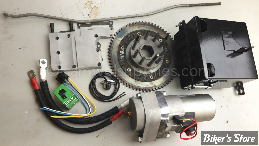 KIT DE DEMARREUR ELECTRIQUE POUR WL - SAMWEL - 0219001
