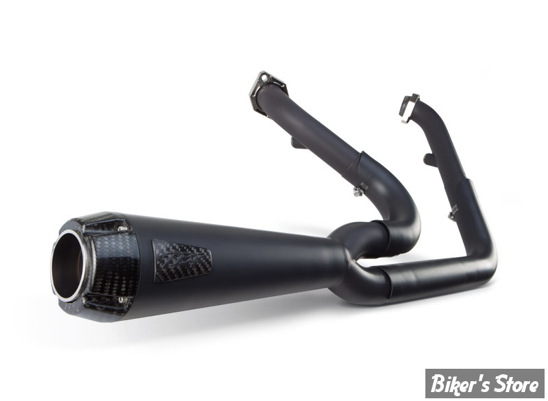 ECHAPPEMENT - TWO BROTHERS RACING - DYNA 06/17 - COMP-S 2-1 - ACIER INOX NOIR CERAMIQUE / EMBOUT : CARBONE - 005-3750199-B- 753118