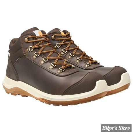 BOTTES DE SECURITE - CARHARTT - WYLIE RUGGED SAFETY - MARRON - POINTURE 43