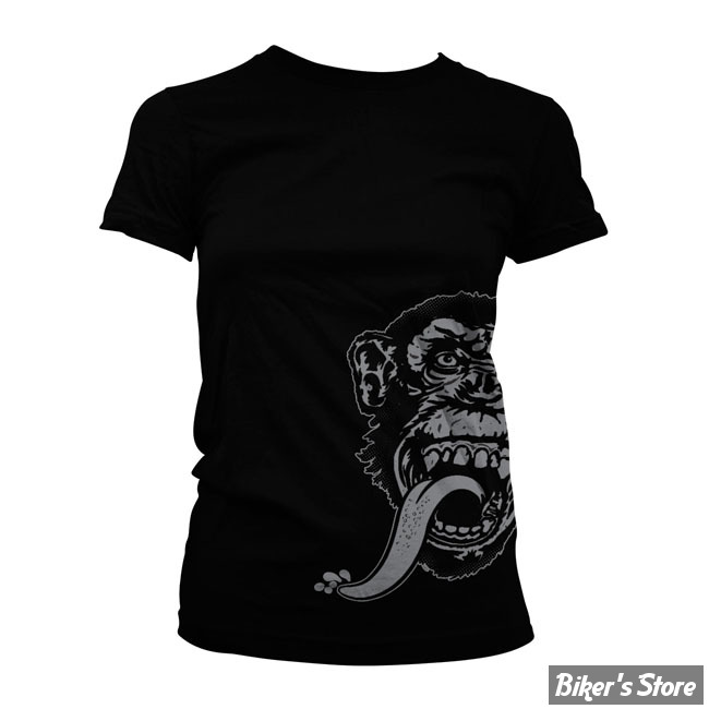 TEE-SHIRT - GAS MONKEYS GARAGE - GMG - SIDEKICK GIRLY - NOIR - TAILLE M