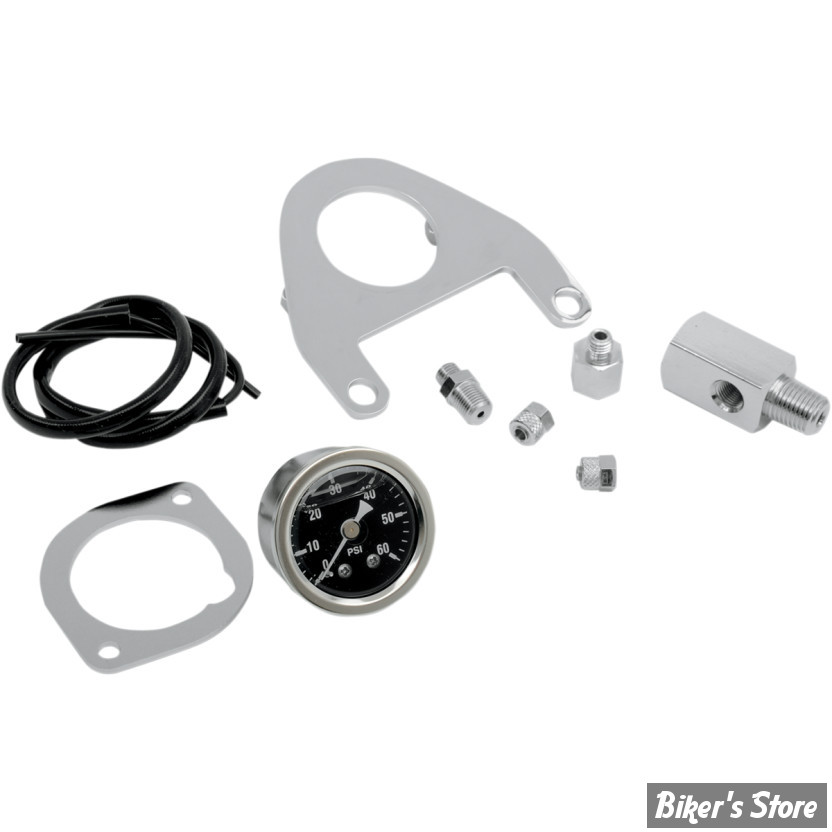 Manomètre Température Huile Harley Davidson Softail 2000-2014 - Chromé - Jusqu'à 177°C