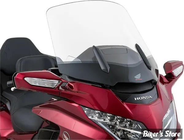 PARE BRISE - GOLDWING GL1800 18UP - SLIP STREAMER - WINDSHIELD WRAPAROUND - HAUTEUR : 51,50 / 20"1/4 - COULEUR : INCOLORE - T-268C