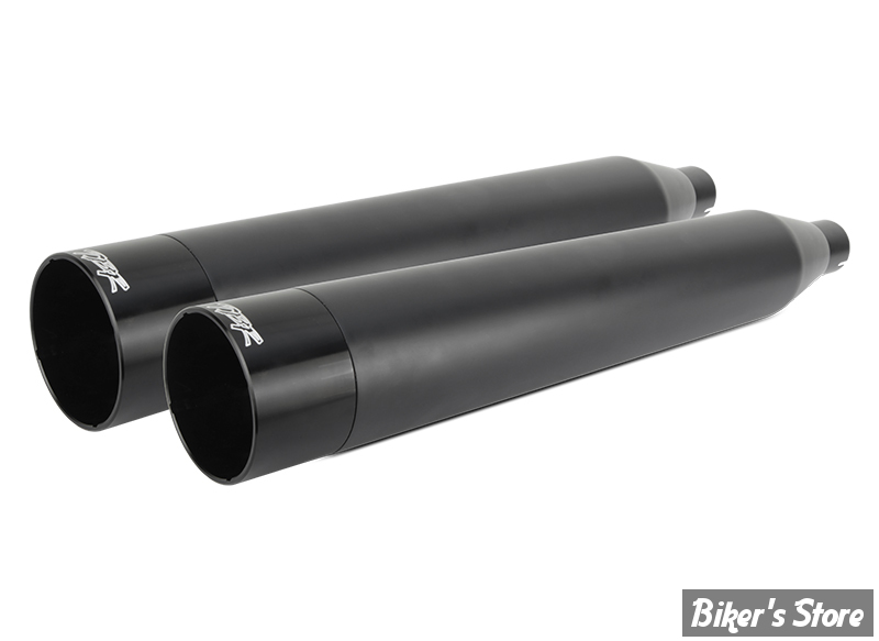 SILENCIEUX - TWO BROTHERS RACING - TOURING 17UP - FINITION : NOIR / EMBOUT : NOIR ALUMINIUM - 005-4560499D-B-753140