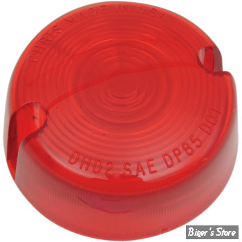 ECLATE K - PIECE N° 04 - CABOCHON DE CLIGNO ORIGINE HD - 68457-86 - CHRIS PRODUCT - rouge - DHD2R