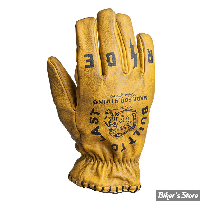 GANTS - JOHN DOE - COYOTE - JAUNE / NOIR - TAILLE XL