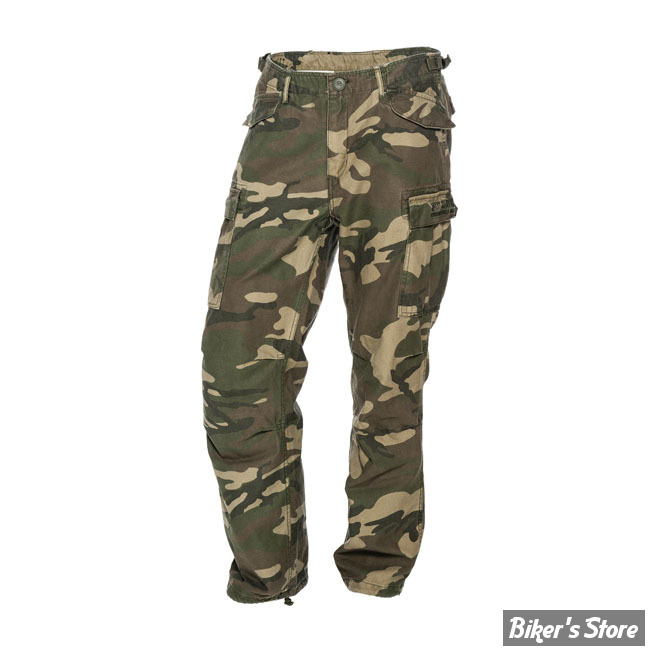 PANTALON - WEST COAST CHOPPERS - WCC - M65 - CARGO - COULEUR : CAMOUFLAGE - TAILLE : XL