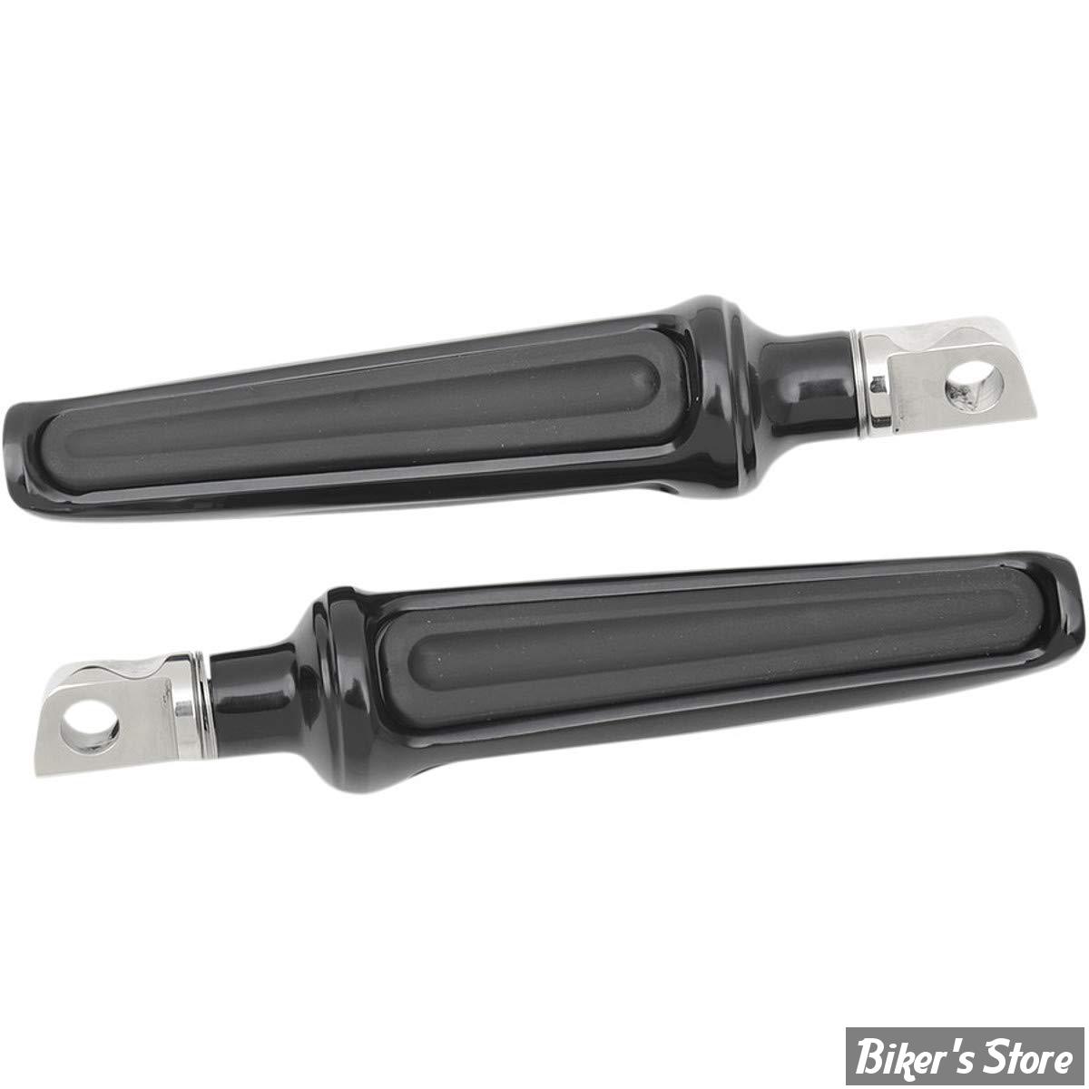 PM - CONTOUR NOIR - REPOSES PIEDS PERFORMANCE MACHINE - CONTOUR FOOT PEGS - NOIR - 0035-0065-B