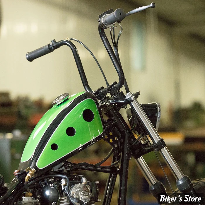  Guidon TC. BROS - TC BROS. LANE SPLITTER HANDLEBAR - SANS EMPREINTES - NOIR - 101-0113