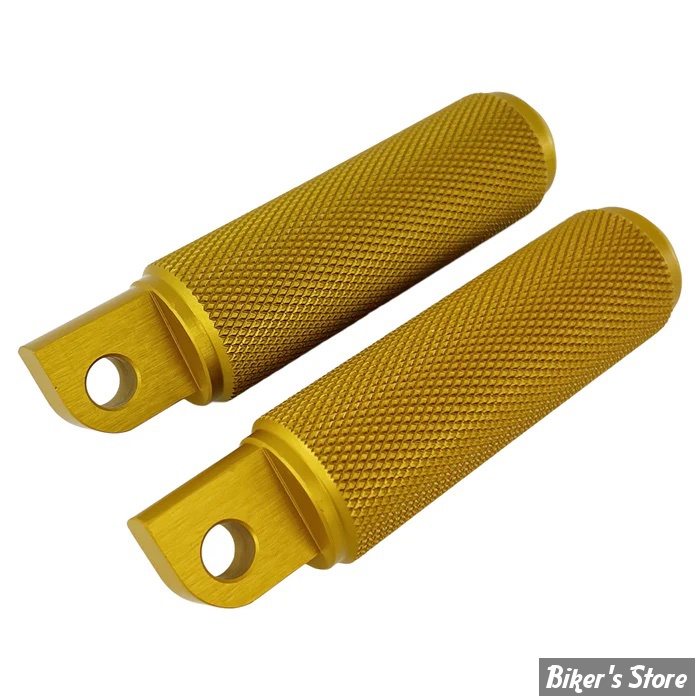 - REPOSES PIEDS TC BROS CHOPPERS - Nomad - Knurled - GOLD - 102-0128