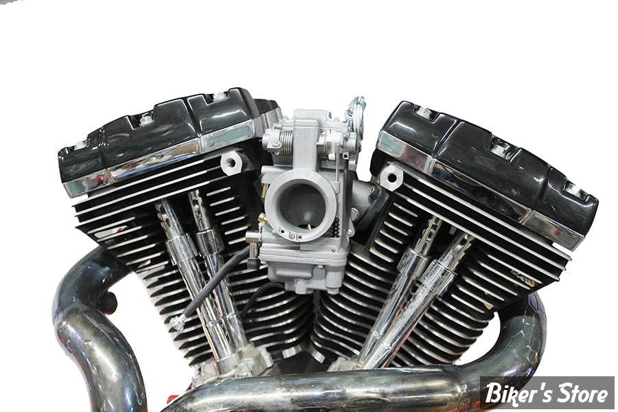 ECLATE D - PIECE N° 01 / 15 -  COUVRES CULBUTEURS OEM TYPE - TWINCAM 99/17 - OEM 17707-11 / 17709-11 - STYLE ORIGINE - NOIR TITANE - 11-0892 - V-TWIN