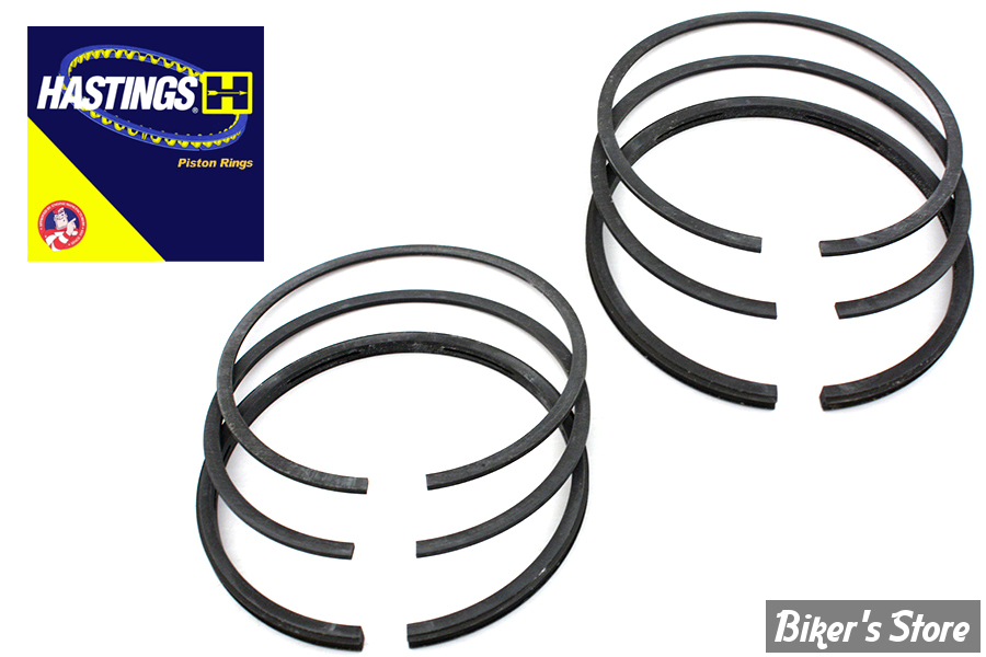 ECLATE G - PIECE N° 24 - KIT SEGMENTS - OEM 22552-52 - COTE : + 0.030" - HASTINGS - 5044
