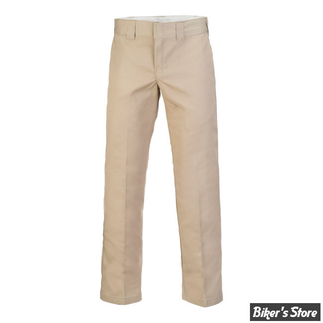 PANTALON - DICKIES - 873 - SLIM STRAIGHT WORK PANTS - COULEUR : KAKI - TAILLE 31/32