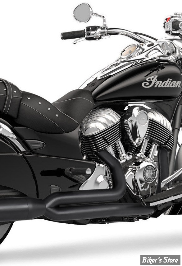 COLLECTEUR - INDIAN CHIEFTAIN / CHALLENGER - FREEDOM PERFORMANCE - TRUE DUAL - NOIR - IN00148