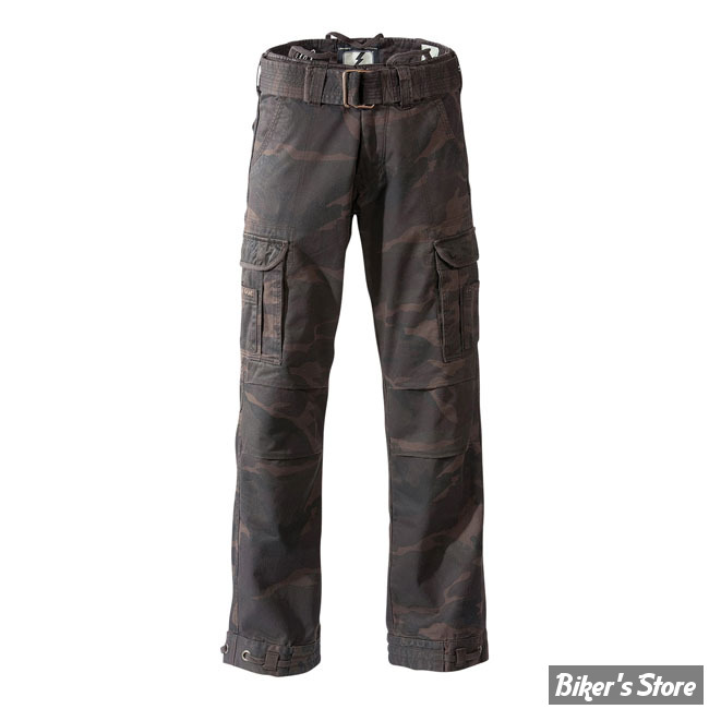 PANTALON - JOHN DOE - CARGO PANTS WITH KEVLAR LINING - COULEUR : CAMOUFLAGE - TAILLE US 34/36