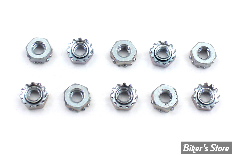 ECLATE N - PIECE N° 39  - ECROU DE CONNEXION - OEM 7634 - LES 10 PIÈCES - 34-0111-NU