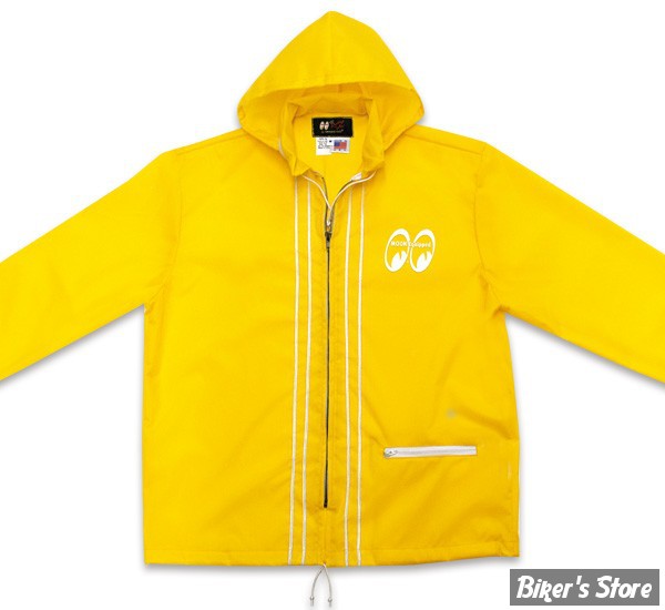 COUPE VENT - MOON - MOON EQUIPPED LIGHT WINDBREAKER - COULEUR : JAUNE - TAILLE S