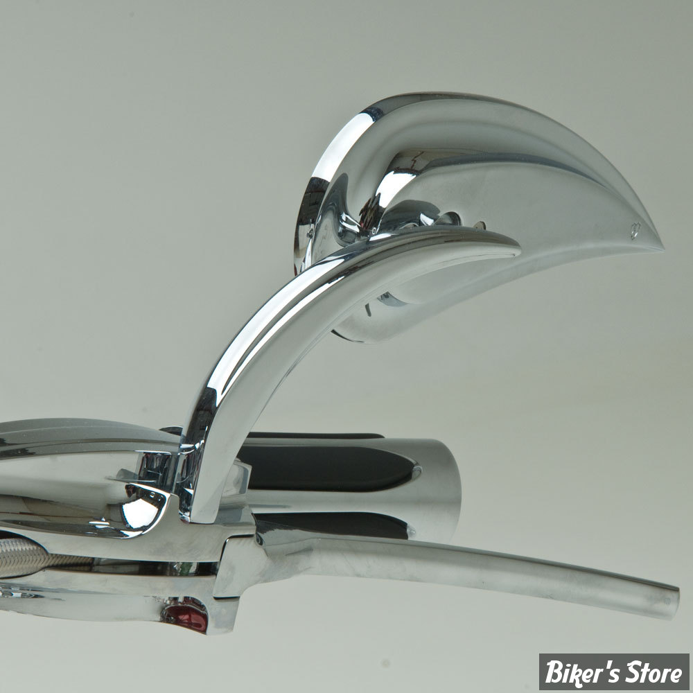 Arlen Ness Downdraft Motorcycle Mirrors for Harley & Metric