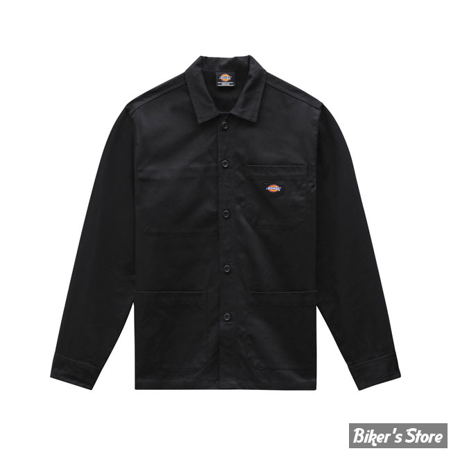 CHEMISE MANCHES LONGUES - DICKIES - FUNKLEY - NOIR - TAILLE S
