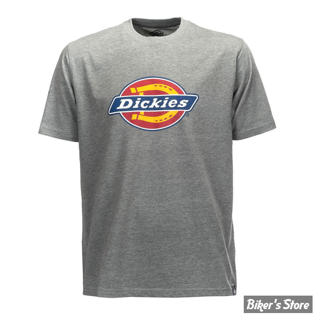 TEE-SHIRT - DICKIES - ICON LOGO - GRIS CHINE - TAILLE S