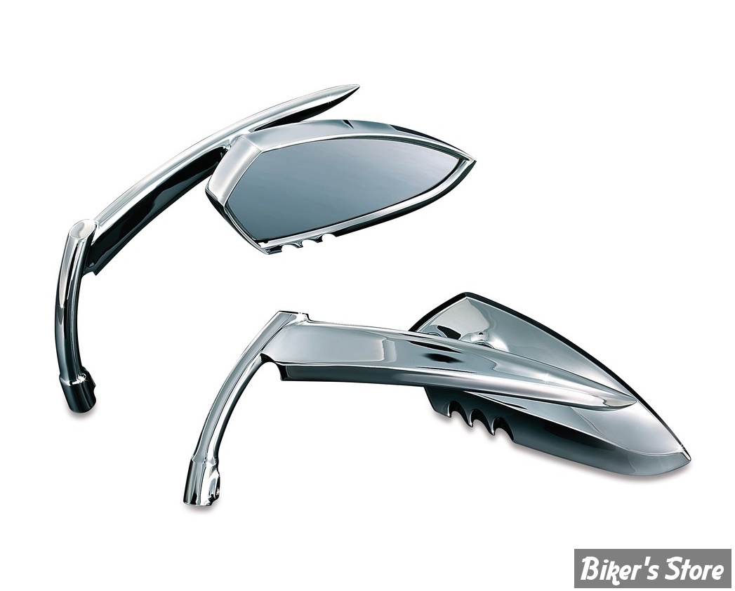 Paire De Rétroviseurs Moto Pour Honda CB125R/CB300R/CB650R - Alliage Aluminium, Design Stealth, Réglables