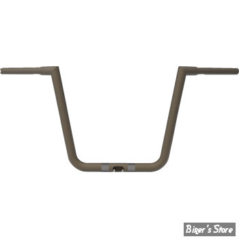 - GUIDON 32MM SUR RISERS 32MM / LA CHOPPERS - 1 1/4" TOURING - ROAD GLIDE FLTR 15UP - HEFTY TWIN PEAKS - HAUTEUR : 33CM / 13" - BRONZE - LA-7312-63Z