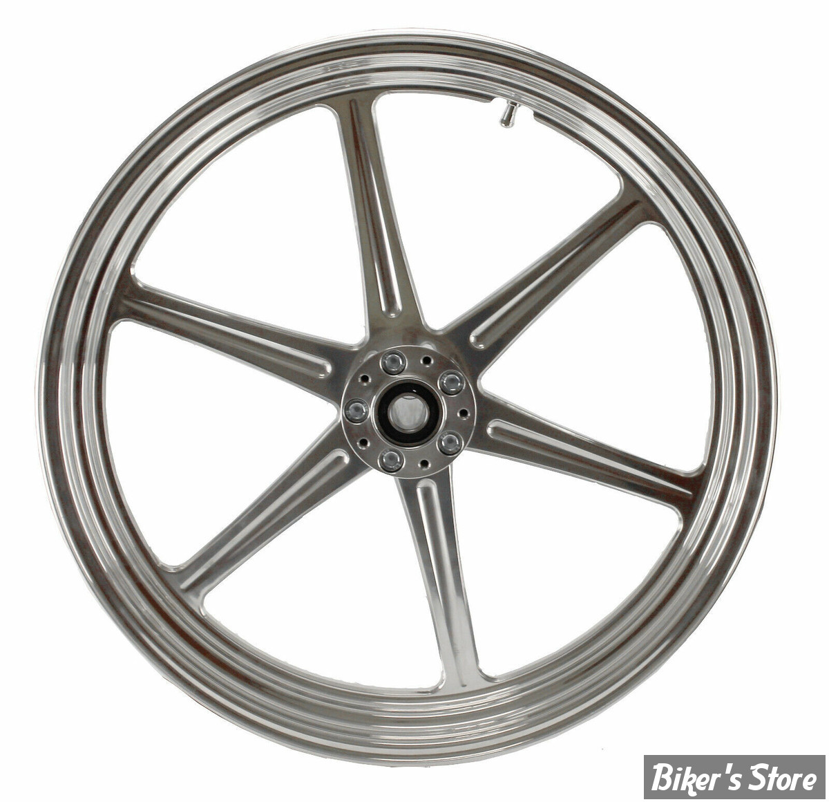 21 x 2.15 - ROUE ULTIMA ALUMINIUM - APPLICATION CUSTOM AXE 1" - REVOLVER - S-F - REVOLVER Front Wheel  - POLI - 37-919
