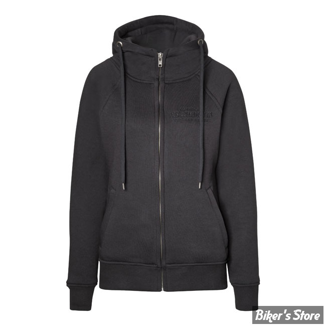 SWEAT SHIRT ZIPPE A CAPUCHE - JOHN DOE - KEVLAR HOODIE - NOIR - TAILLE XS