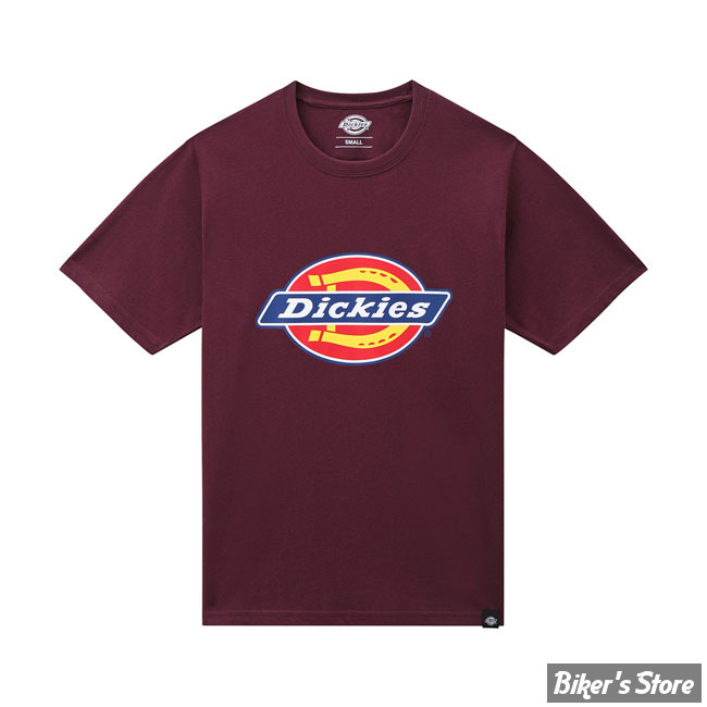 TEE-SHIRT - DICKIES - ICON LOGO - MARRON - TAILLE XS