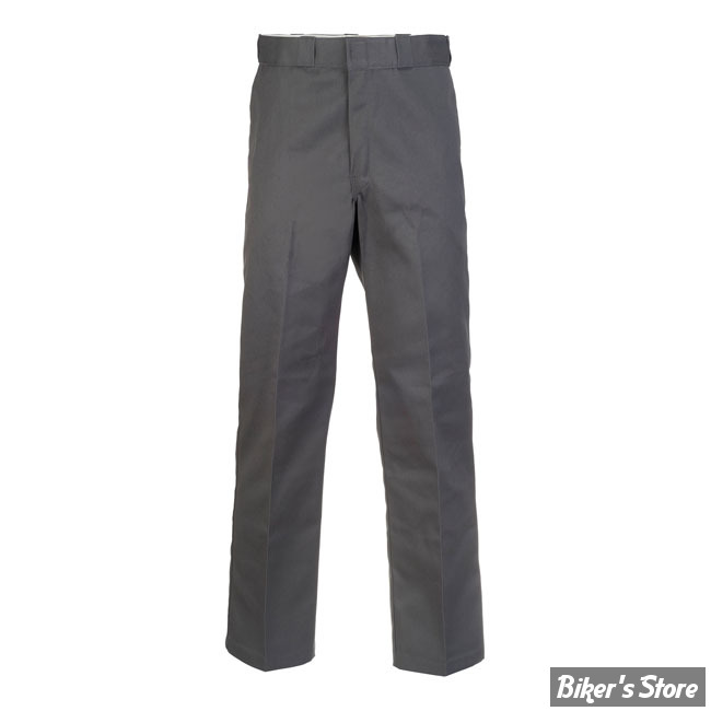 PANTALON - DICKIES - 874 - ORIGINAL WORK PANTS - COULEUR : CHARCOAL GREY - TAILLE 34/32