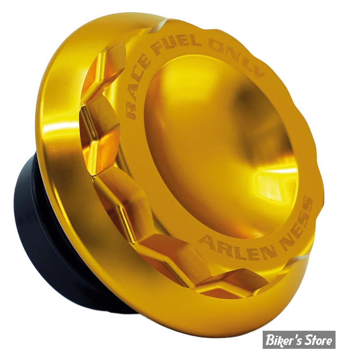  - BOUCHON 96UP / SOFTAIL M8 - ARLEN NESS - GAS CAP 12-POINT - GOLD - 701-012