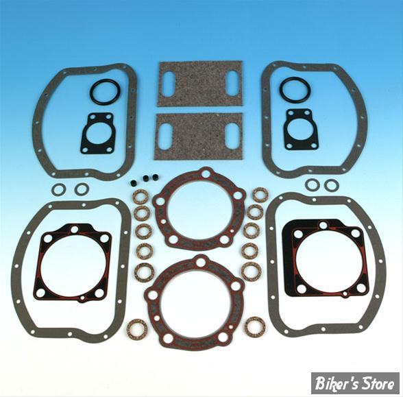 A / POCHETTE DE JOINT HAUT MOTEUR PANHEAD 48/65 - GENUINE JAMES GASKETS - OEM 17034-48 - 17034-48-XF - JOINT DE CULASSE FIRERING