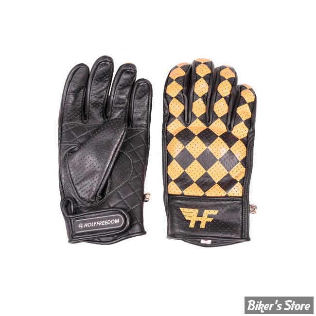 GANTS - HOLY FREEDOM - BULLIT YELLOW 2021 - NOIR/JAUNE - TAILLE M