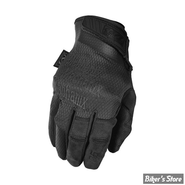 GANTS - MECHANIX - SPECIALTY HI-DEXTERITY 0.5 MM COVERT - NOIR - TAILLE S ( HORS UTILISATION ROUTIERE DE LA MOTO)