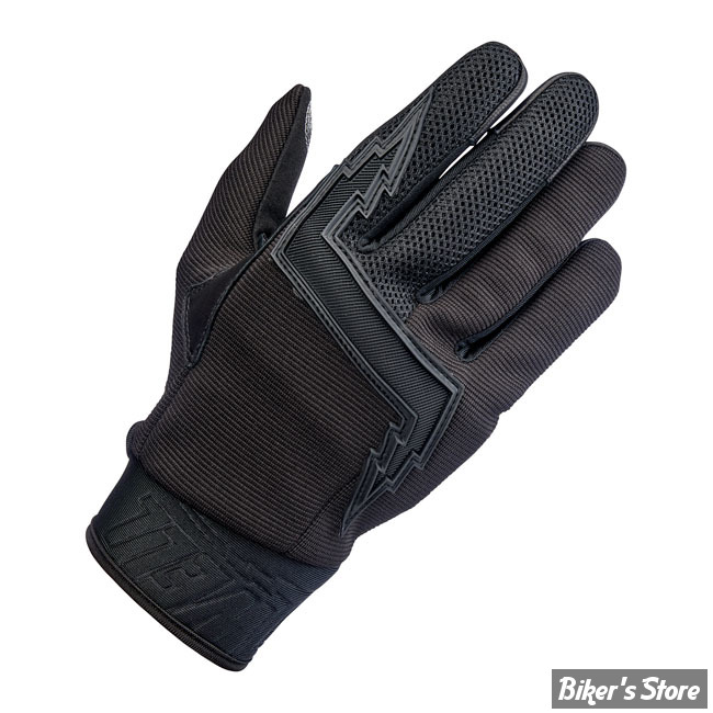 GANTS - BILTWELL - BAJA - BLACK OUT/NOIR - TAILLE S