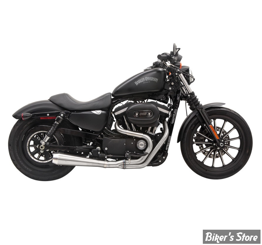 ECHAPPEMENT BASSANI - ROAD RAGE III - SPORTSTER 91/03 - INOX