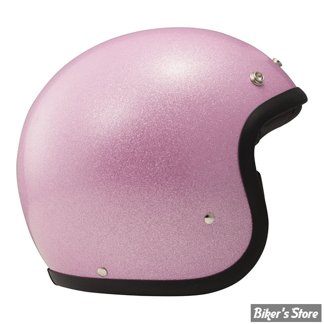 CASQUE JET - DMD - VINTAGE GLITTER PINK - COULEUR : ROSE - TAILLE 1 / XS