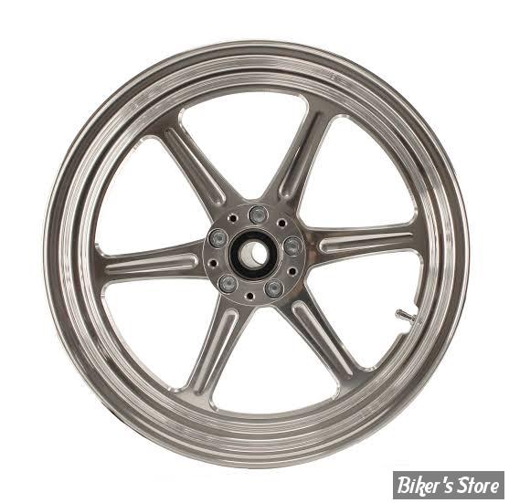 18 x 3.50 - ROUE ULTIMA ALUMINIUM - ARRIÈRE - APPLICATION CUSTOM AXE 1" - REVOLVER - D-F - REVOLVER REAR Wheel  - POLI - 37-924