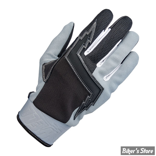 GANTS - BILTWELL - BAJA - GRIS/NOIR - TAILLE XS