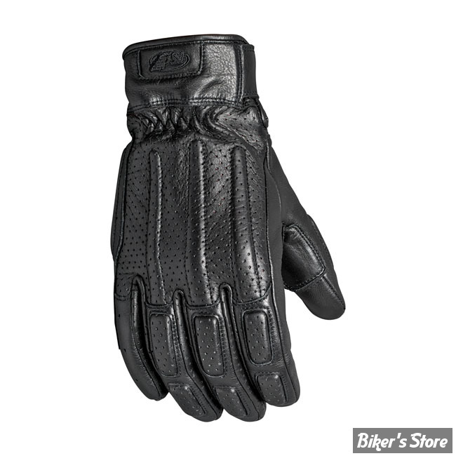 GANTS - ROLAND SAND DESIGN - RSD - LEATHER - ROURKE - NOIR - TAILLE S