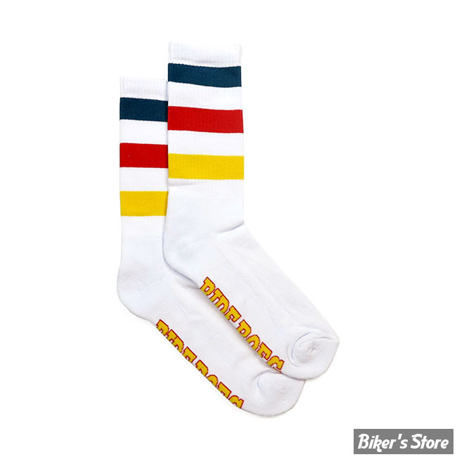 CHAUSSETTES - ROEG - RIDER - BLANCHE - POINTURE 43-46