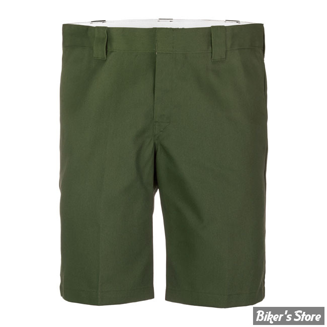 SHORT - DICKIES - 11" - SLIM STRAIGHT WORK SHORTS - COULEUR : OLIVE GREEN - TAILLE 30
