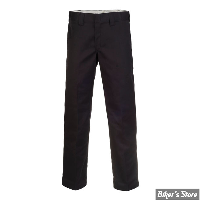 PANTALON - DICKIES - 873 - SLIM STRAIGHT WORK PANTS - COULEUR : BLACK - TAILLE 30/32