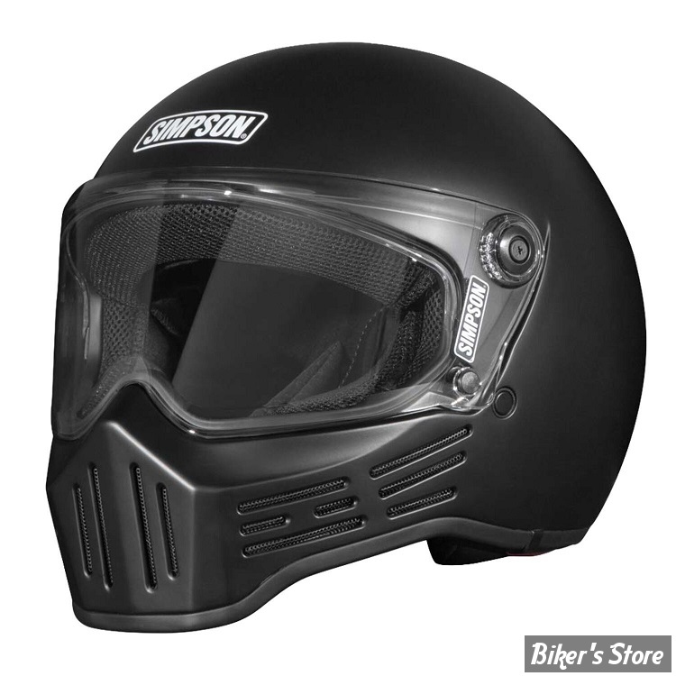 - CASQUE INTEGRAL - SIMPSON - Simpson M30 helmet - COULEUR : NOIR MAT - TAILLE XL