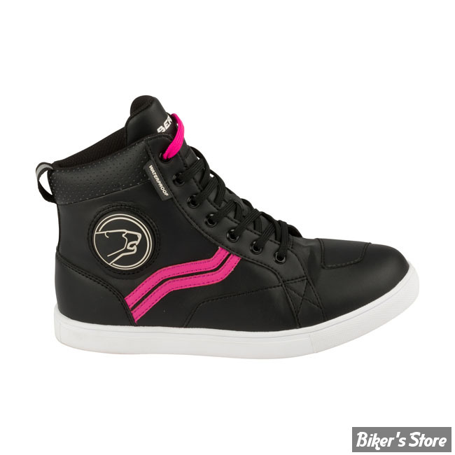 SNEAKERS - BERING - STARS EVO - NOIR/FUCHSIA - POINTURE 36