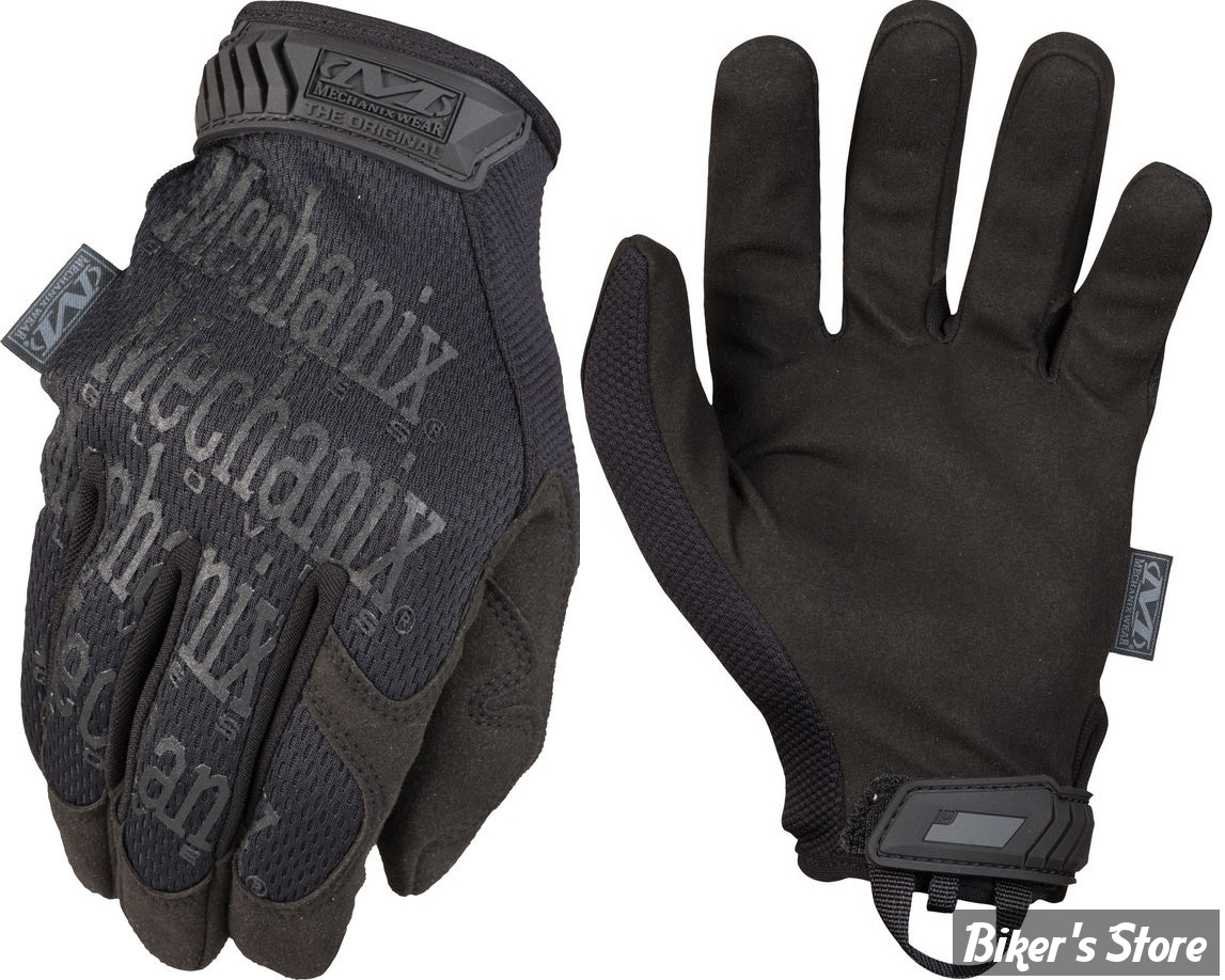 GANTS - MECHANIX - THE ORIGINAL - COULEUR : BLACK COVERT /NOIR - TAILLE S - HOMOLOGUE MECANIQUE ( HORS UTILISATION ROUTIERE DE LA MOTO)